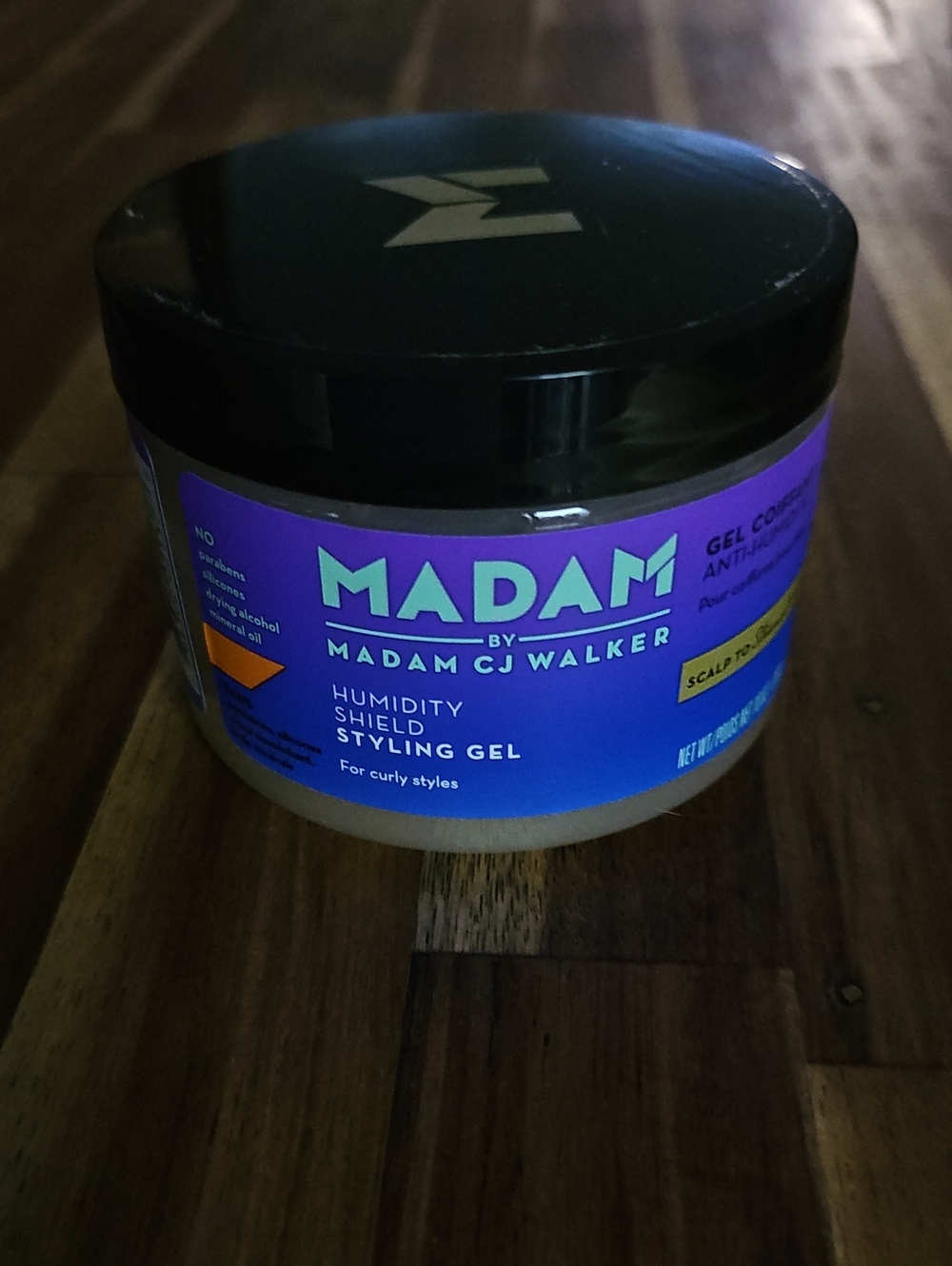 Madam by Madam C.J. Walker Humidity Shield Styling Gel — Purple 3 Pack